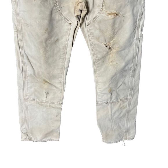 Carhartt Double Knee Dungaree Pants 34X32 - Picture 3 of 6